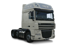 Car Hire Medway - 44 Tonne Sleeper Truck - Truck hire Medway